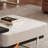 Microcrystalline stone simple coffee table