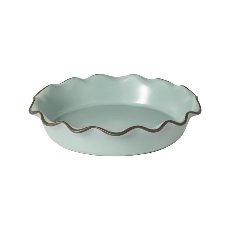 Costa Nova Stoneware Pie Pan, Sky