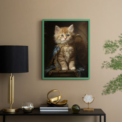 ANIMALS Series CXCII - reproduction encadrée de qualité supérieure - prête à être accrochée - aucun clou requis
