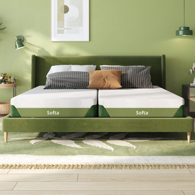 Cooling Gel Memory Foam Mattress with Rayon From Bamboo Cover – Fiberglass-Free, Medium Firm, CertiPUR-US Certified