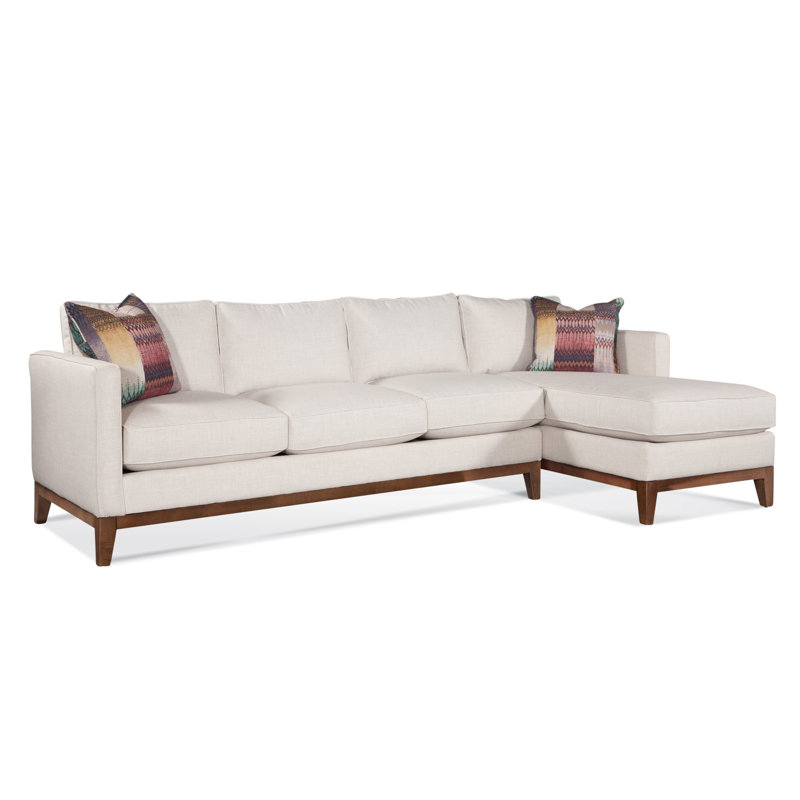 Nolan Chaise Sectional, Basic Grey; 0317-83, Java, Right Hand Facing