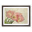 Pink Tulip Art in Abstract - Picture Frame Painting Print-55601210-55601215