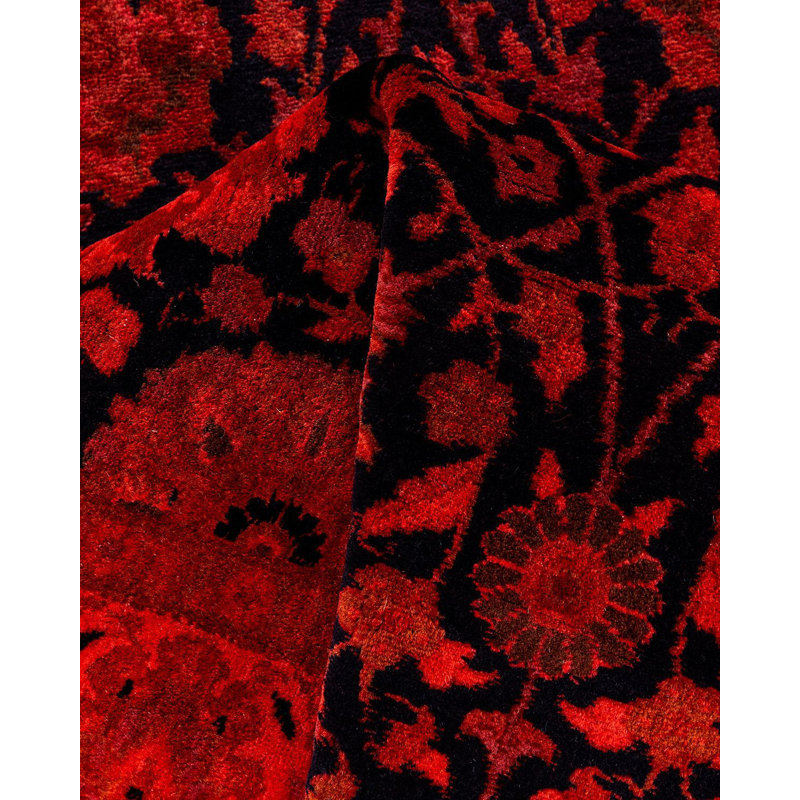 Saffiano One-of-a-Kind 3' 0" X 8' 7" Hand Knotted Area Rug