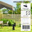 8 x 8 ft Pop Up Canopy Tent with 1-Button Push Easy Setup, Beige