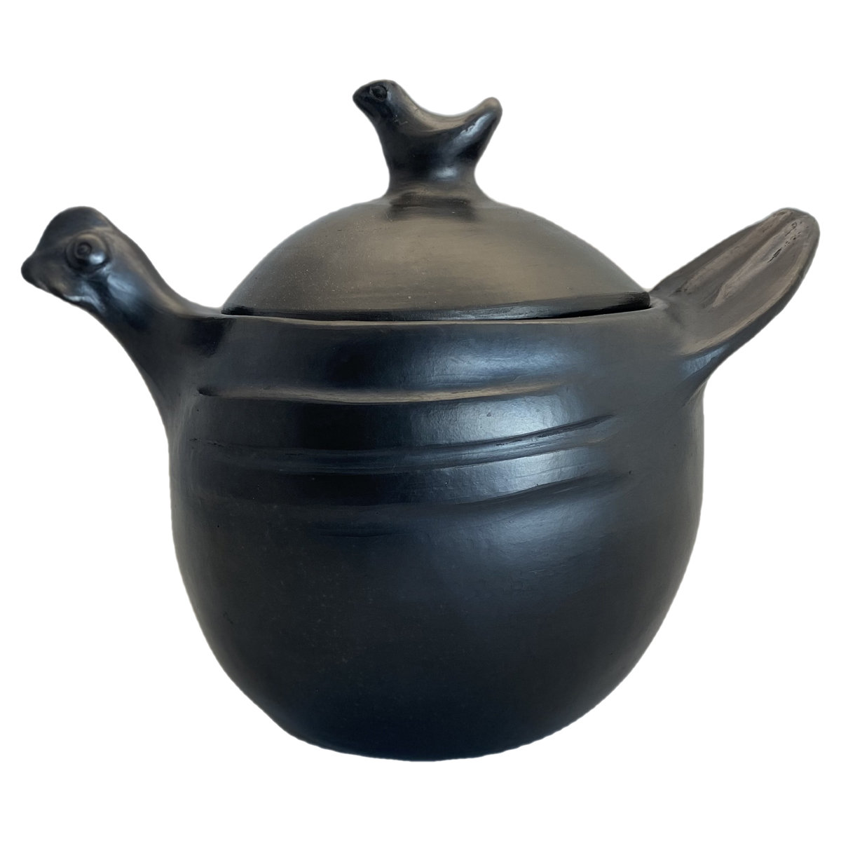 Ancient Cookware Stew Chamba Clay Pot Extra Large 8 Quarts, Black