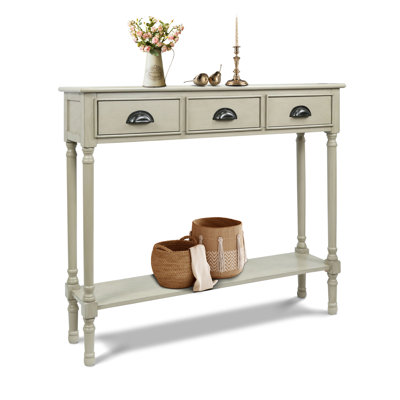 Pearsall 39.5'' Solid Wood Console Table