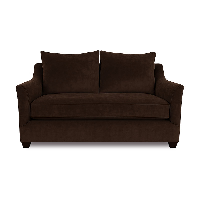 Layla Loveseat Sofa by Stacy Garcia Home X Edgecombe Furniture, Renley Chocolate