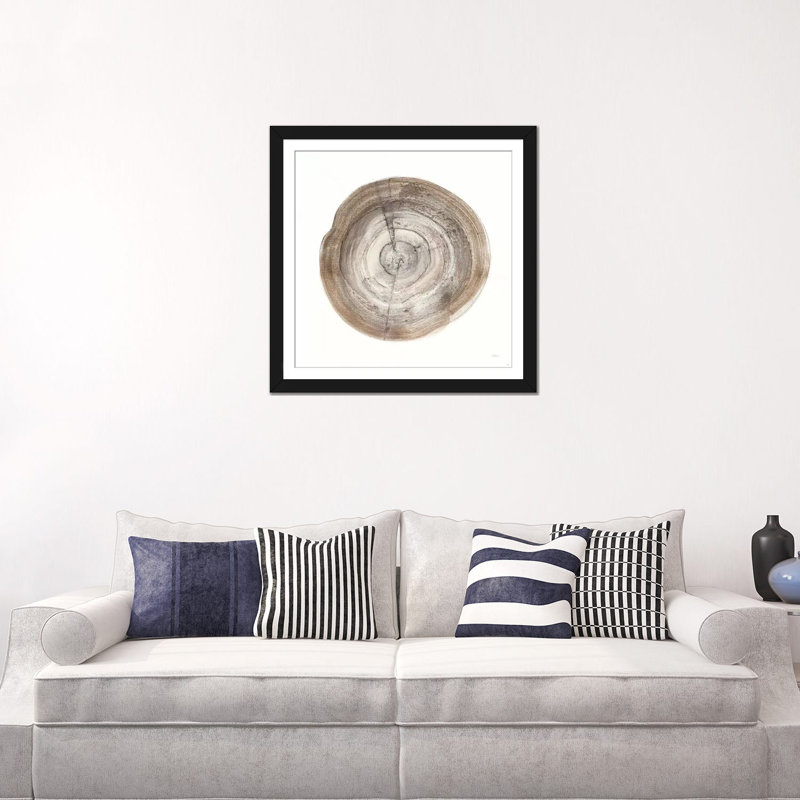« counting the years iv », impression sur toile, H 24 po x l 24 po x P 1 po, Papier avec cadre noir, Blanc