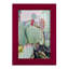 Rose vert cactus II encadré sur papier-787879293-787879267