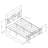 Unique Flower Sturdy System Metal Bed Frame With Headboard And Footboard-239605173