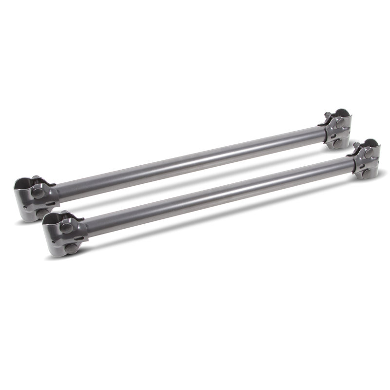 Rowley 24 " Industrial Pipe Clothing Rack, Anthracite Gray