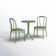 Farrah Round 2 - Person 24" Long Bistro Set