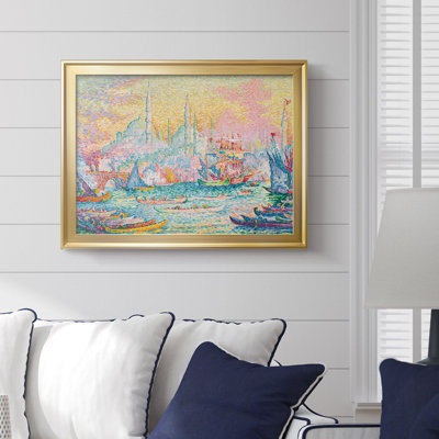 The Golden Horn, Constantinople - Paul Signac - Toile tendue avec châssis, 1907