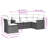 Vidaxl Garden Sofa Set