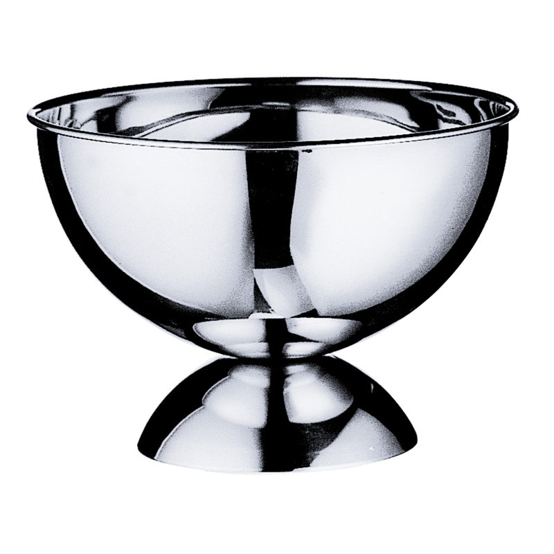 Stainless Steel Serving Bowl, 11.2" W x 11.2" D