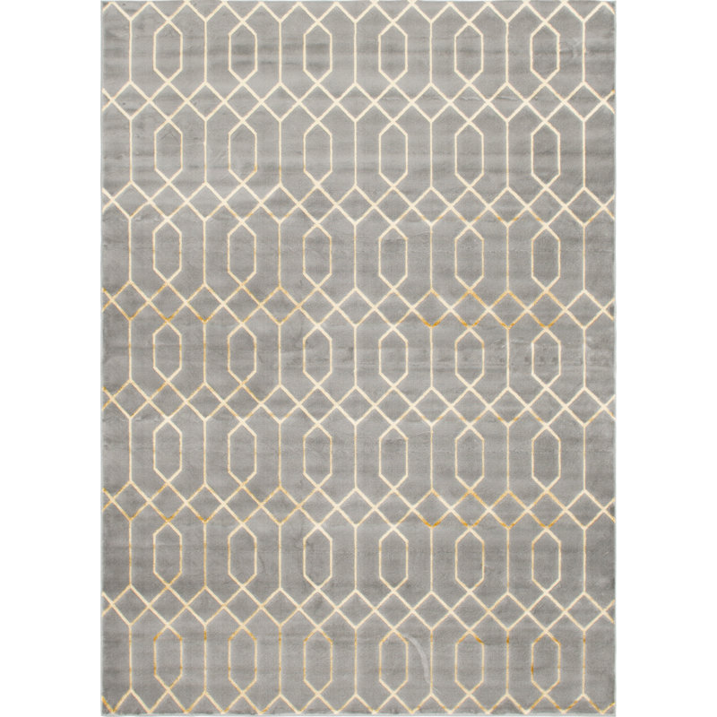 Geometric Area Rug, Rectangle 274 x 366cm