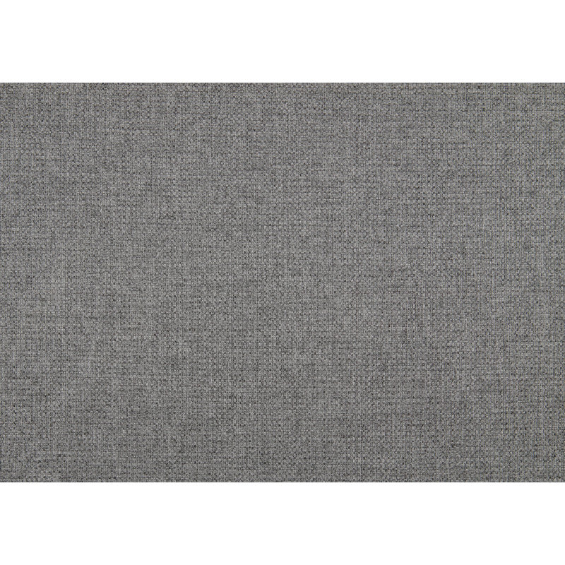 Fauteuil inclinable en tissu rembourré avec dossier en bois massif et confort de style transitionnel 1pc, Gris
