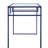 Yasin Glass Top & Writing Desk-1310328218