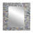 Multi Colored Paper Handmade Recycled Magazine Frame Room Wall Mirror,