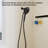 Matte Black Handheld High Pressure Shower