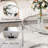 Round Glass Nesting Table Side Table End Table Set Of 2