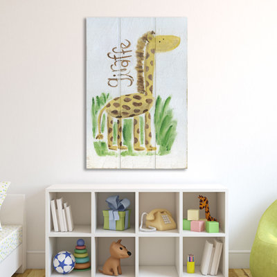 « happy giraffe » par erin burston, art sur toile