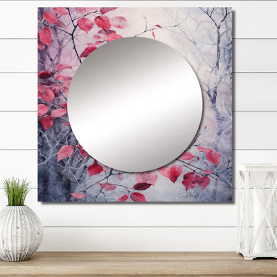 Liselore - Grand miroir carré pour décoration murale