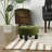 Flemings Velvet Ottoman-1063766946