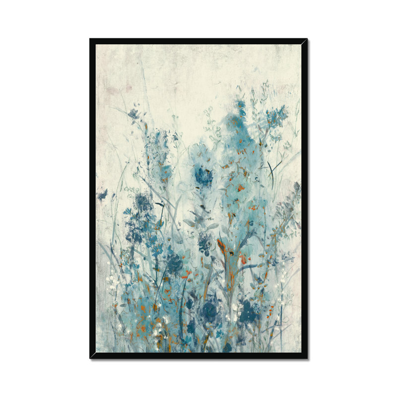 Blue Spring II by Timothy O' Toole - Painting, 80cm H x 55cm W, Black Single Picture Framed Paper