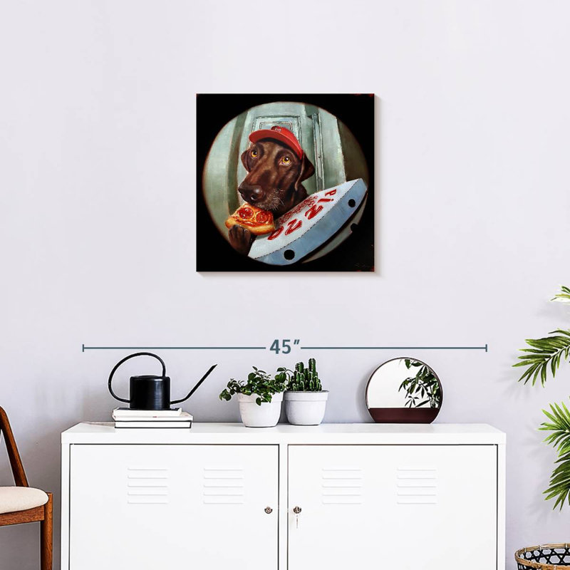 Ketti Pupperoni, 20" H x 20" W