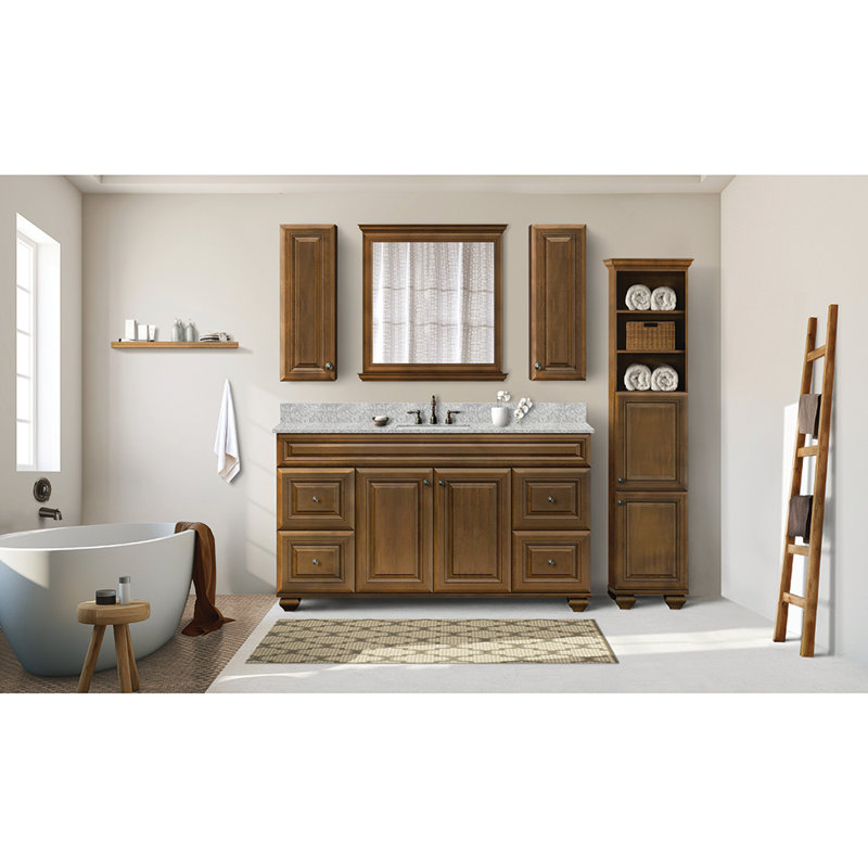 Ensemble de meubles de rangement en bois massif l 12 po x H 34 po x P 6,75 po MagickWoods