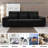 Boneless Corduroy Sponge Compression Sofa, Suitable For Living Rooms-1103617992