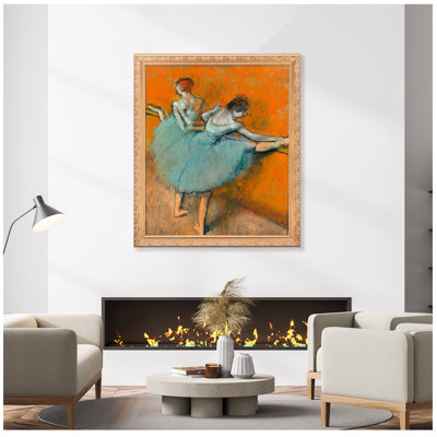 «Swaying Dancer» par Edgar Degas, impression sur toile, estampe numérique, art mural pour décoration intérieure