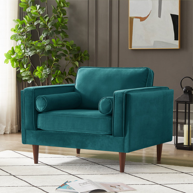 Fauteuil Kylo, Velours vert