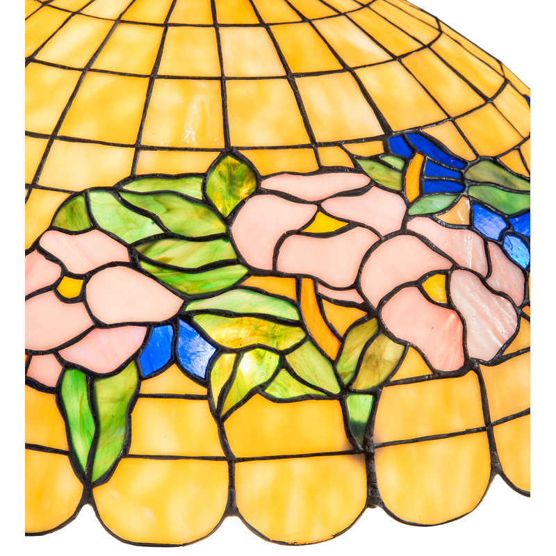 20" Wide Tiffany Pansy Shade