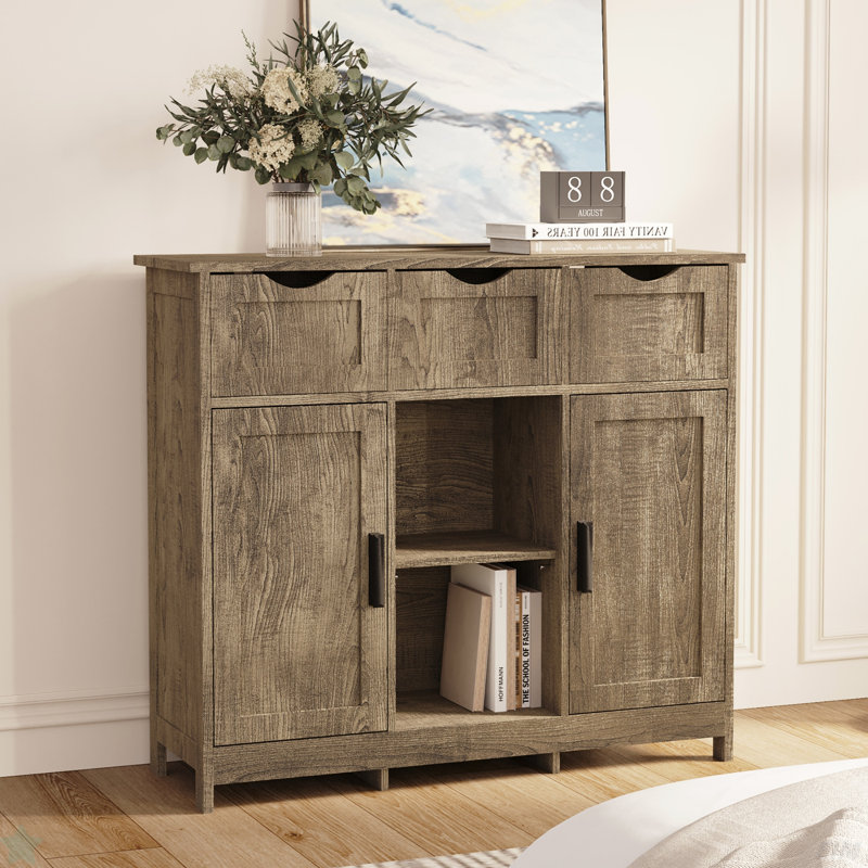 Storage Cabinets,Wooden Floor Cabinet,With Drawers And Shelves Storage Cabinets,Accent Cabinet For Living Room,Bedroom,Bathroom Furniture Home Decor