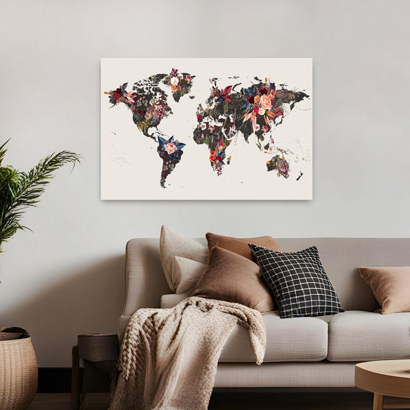 Art du monde contemporain, H 32 po x l 48 po