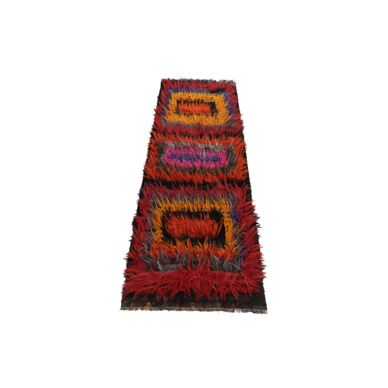 One-of-a-Kind 3'1" X 10' Hand Knotted Area Rug