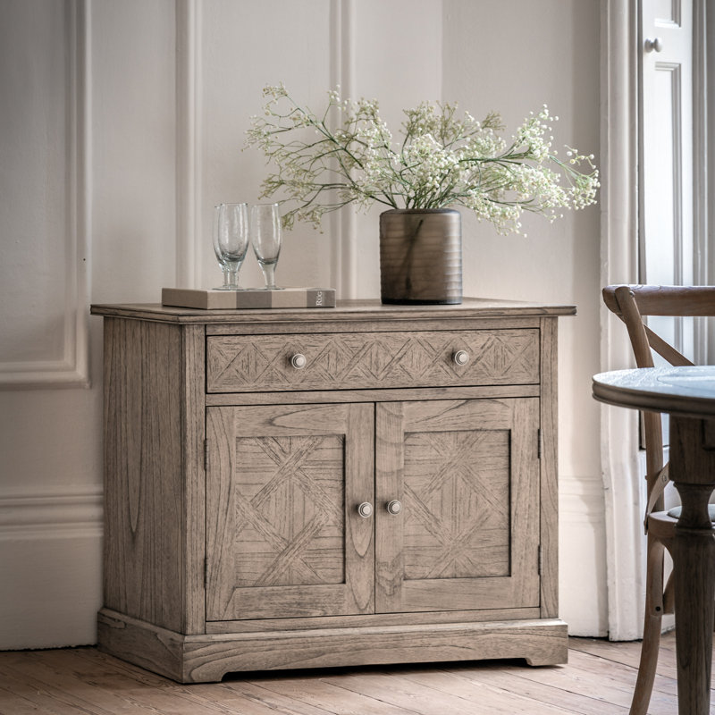 Heil Solid Wood 2 - Door Standard Accent Cabinet