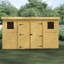 Shiplap Pent Wooden Shed-122082493