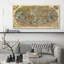 Universale Descrittione Di Tutta La Terra by Paolo Forlani - Wrapped Canvas Painting-1874801693