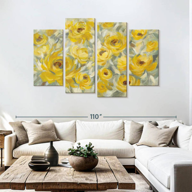 Harnek, roses jaunes éclatantes