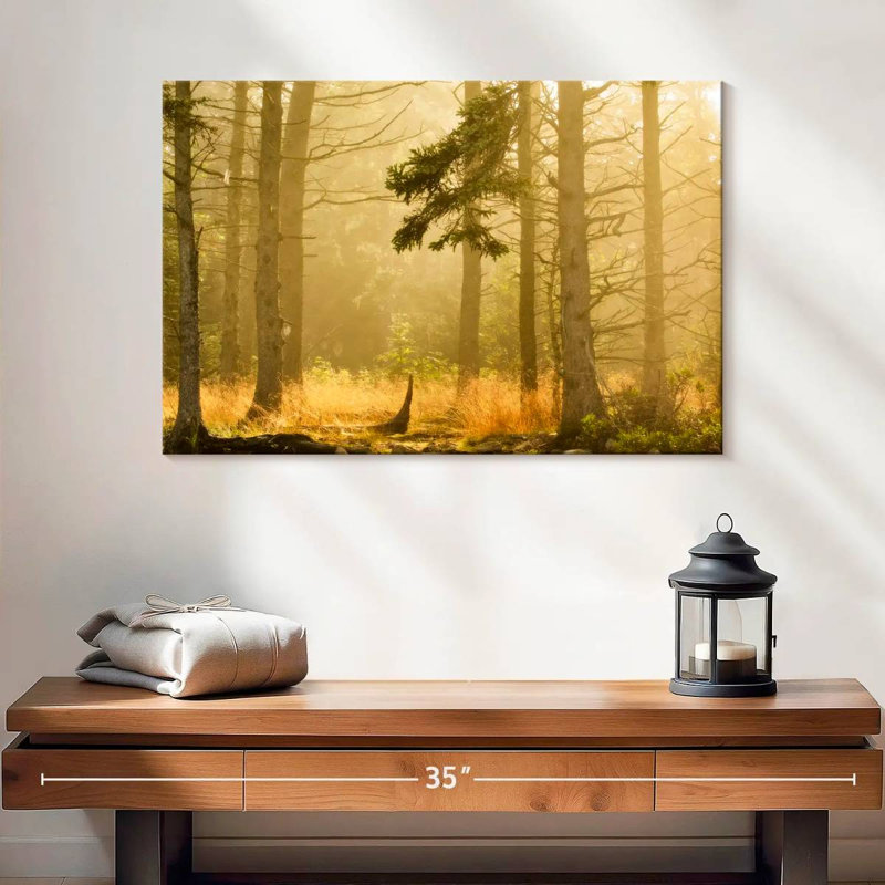 Alvord Maine Pine Forest, 24" H x 36" W