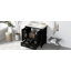 Meuble-lavabo de 30 po avec lavabo simple, meuble-lavabo encastré, armoire de rangement avec 2 portes et un tiroir, fermeture en douceur, rangement multifonctionnel, structure en bois massif