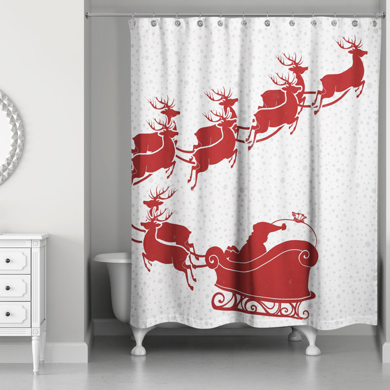 Rideau de douche simple Stoneboro