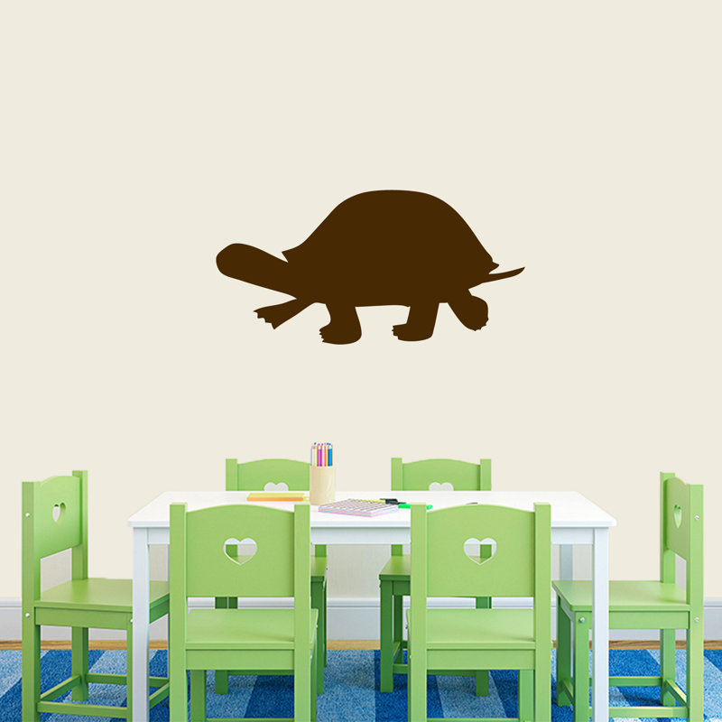 Adhésif décoratif tortue, Brun