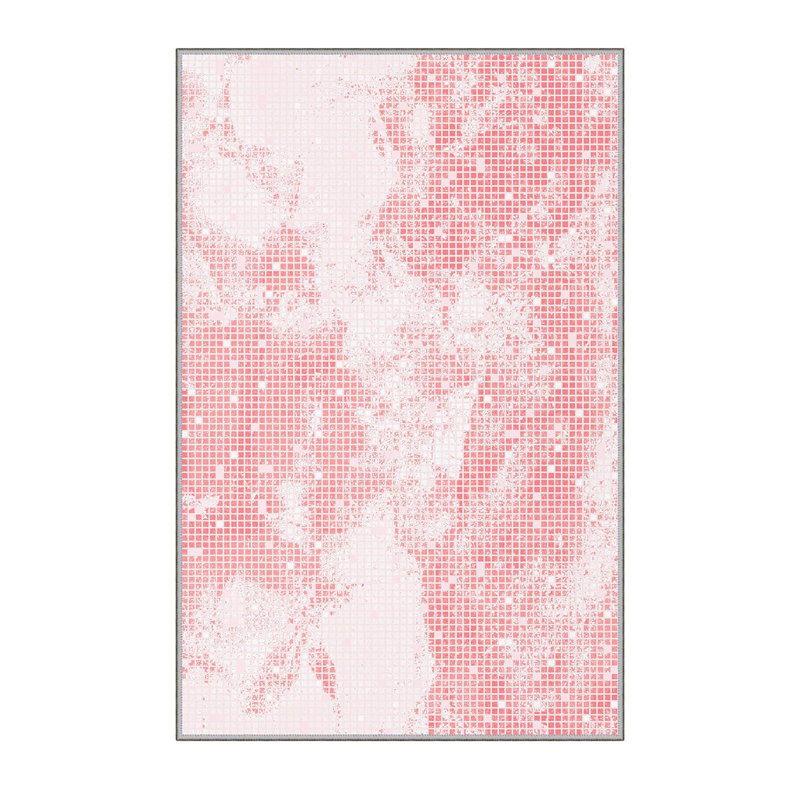 Premium Hall Carpet, 2.6 x 9.8 ft, 100% Polyester, 0.3 in Pile Height | Antibacterial, Non-Slip PVC Felt Dot Underside | Machine Washable, 3D Digital Printing | Durable & Stylish for Home Décor