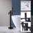 Topcraft Floor Mounted Bathtub Filler With Handheld Showerhead-119448293