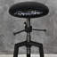 Aahyan Swivel Adjustable Height Counter Stool with Metal Frame-1685595952