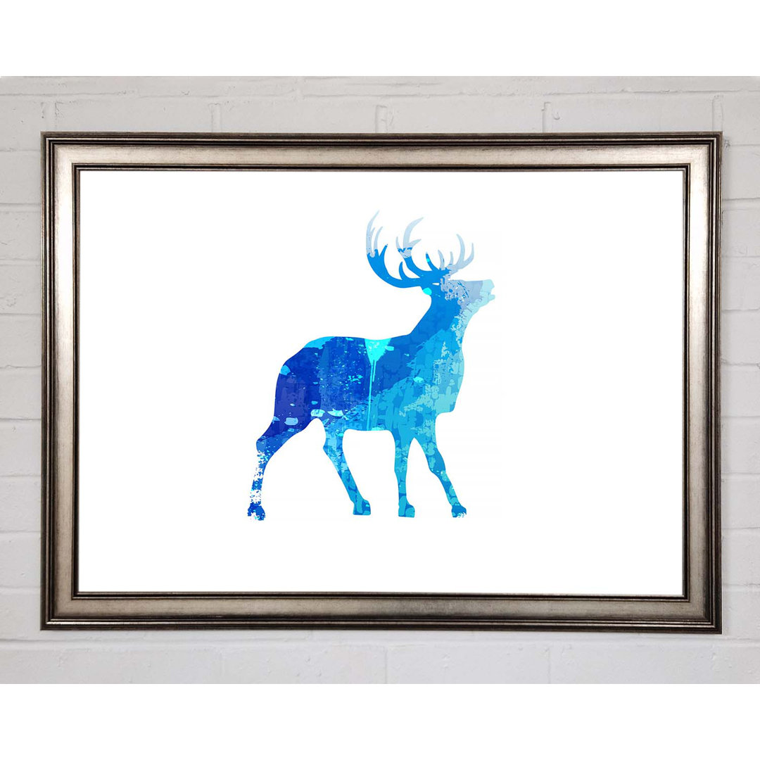 Blue Stag Calling - Druck